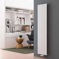 Radiateur design vertical en aluminium – 160 cm x 37, 5 cm – Blanc - Lex