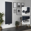 Radiateur design vertical en aluminium – 160 cm x 56, 5 cm – Anthracite - Lex