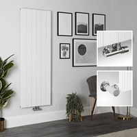 Radiateur design vertical en aluminium – 160 cm x 56, 5 cm – Blanc - Lex
