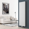Radiateur design vertical en aluminium – 180 cm x 56, 5 cm – Double panneaux – Blanc - Lex