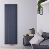 Radiateur design vertical en aluminium – Anthracite – 180 cm x 56, 5 cm - Aurora