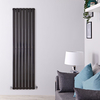 Radiateur Design Vertical Noir Delta 160cm x 49cm x 4, 7cm 1026 Watts