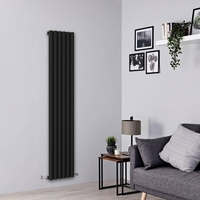 Radiateur Design Vertical Noir Savy 160cm x 35, 4cm x 8, 2cm 959 Watts