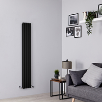 Radiateur Design Vertical Noir Vitality 160cm x 23, 6cm x 7, 8cm 819 Watts