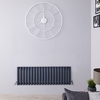 Radiateur horizontal anthracite Vitality 40 x 118cm 813 watts