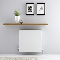 Radiateur horizontal Blanc Type 22 Merus 60 x 60cm 1299 watts