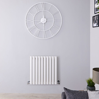 Radiateur Horizontal Vitality Blanc 60cm x 59 cm x 5.6cm 558 watts