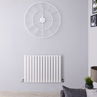 Radiateur Horizontal Vitality Blanc 60cm x 82, 6cm x 5, 6cm 781watts
