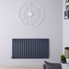 Radiateur Électrique Design Horizontal - 63.5 x 118cm - Anthracite - Vitality