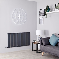 Radiateur Électrique Design Horizontal - Anthracite - 63.5 x 119cm - Delta