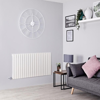 Radiateur Électrique Design Horizontal - Blanc - 63.5 x 118cm - Sloane