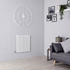 Radiateur Électrique Horizontal - Design Blanc - 63.5 x 59.5cm - Vitality