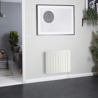 Radiateur électrique énergie sèche - 1500W - Blanc - Cablé Fil - Hudson Reed Mural