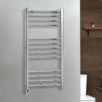 Radiateur sèche-serviette électrique – 100 cm x 50 cm - Design chromé - Sur prise - ECOSO par Hudson Reed