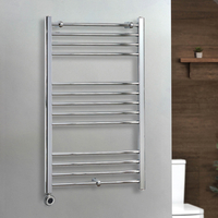 Radiateur sèche-serviettes électrique – Chromé – 100 cm x 60 cm - Avec contrôle Wifi câblé - Kent – ECOSO par Hudson Reed