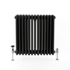 Radiateur Style Fonte Horizontal - Double Rangs – Noir (Midnight Black) - Hudson Reed Windsor
