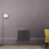 Radiateur Style Fonte Horizontal - Double Rangs – Violet (Dahlia Purple) - Hudson Reed Windsor