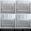 Radiateur style fonte horizontal – Blanc – Triple rangs – Choix de tailles - Stelrad Regal par Hudson Reed
