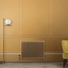 Radiateur style fonte horizontal – Double rangs – Jaune – 60 cm x 78, 5 cm - 762 W - Rétro - Eau - Hudson Reed Windsor