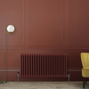 Radiateur style fonte horizontal – Double rangs – Rouge – 60 cm x 119 cm - 1166 W - Rétro - Eau - Hudson Reed Windsor