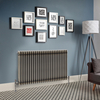 Radiateur Style Fonte Rétro Horizontal – Métal Brut Laqué – 75 x 119 cm - Windsor