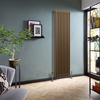 Radiateur style fonte vertical – 180 cm x 47 cm – Double rang – Bronze métallique - 1223 W - Rétro - Eau - Hudson Reed Windsor