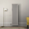 Radiateur style fonte vertical – 180 cm x 56 cm – Double rang – Blanc - Eau chaude - Rétro Industriel – Windsor