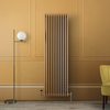 Radiateur style fonte vertical – 180 cm x 56 cm – Double rang – Jaune - Eau chaude - Rétro Industriel – Windsor