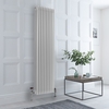 Radiateur style fonte vertical – Blanc – 180 x 47 cm – 4 rangs – Design rétro - Windsor - Hudson Reed