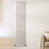 Radiateur vertical - 178 x 35, 4 cm - Panneau double - Blanc - Design moderne - Vitality - Hudson Reed