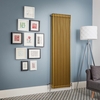 Radiateur vertical - 3 rangs - Or métallisé - 180 x 47 cm - Design rétro - Windsor - Hudson Reed