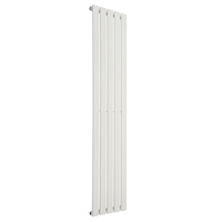 Radiateur vertical - Blanc - 175 cm x 35 cm - 1 Rang - Eau chaude - Plat - Sterling Arlie par Hudson Reed