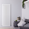 Radiateur Vertical Chauffage Central Moderne 160x59cm Acier Blanc