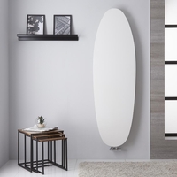 Radiateur Vertical Design Blanc Minéral - Tavolara - 122.8 x 53.5cm