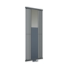 Radiateur Vertical Design Gris Pierre Avec Miroir - 170cm x 64cm - Lubin