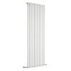 Radiateur vertical eau chaude - 175 x 65 cm - Acier blanc - Design moderne salon & cuisine - Hudson Reed Quinn