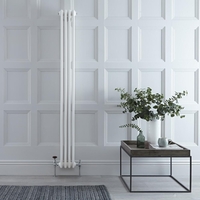 Radiateur vertical style fonte – Blanc – 180 cm x 20 cm – Triple rangs - Windsor