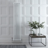 Radiateur Vertical Style Fonte Blanc Windsor 180cm x 38cm x 13, 3cm 2153 Watts