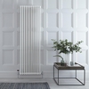 Radiateur Vertical Style Fonte Blanc Windsor 180cm x 56cm x 7cm 1867 Watts