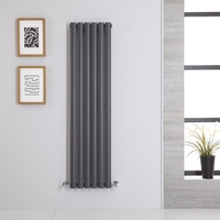 Radiateur Vertical Vitality Anthracite 140cm x 35.4cm x 5.6cm 686 watts