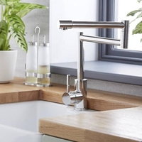 Robinet de cuisine rabattable – Chromé - Como