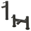 Robinet de lavabo haut et remplissage de baignoire - Design noir - Nero - Hudson Reed