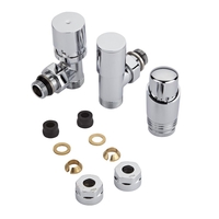 Robinet de radiateur thermostatique - Chromé – Adaptateurs cuivre 14mm
