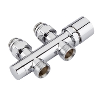 Robinet de radiateur thermostatique droit - Blanc - Choix d