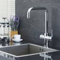 Robinet eau bouillante instantanée 3-en-1 – Chromé - Como