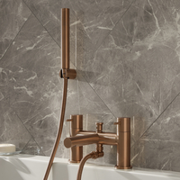 Robinet mélangeur bain-douche - Moderne - Cuivre satiné – Otto