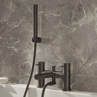 Robinet mélangeur bain-douche - Moderne - Or satiné – Otto