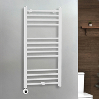 Sèche serviette électrique mural - 100 x 50 cm - Radiateur salle de bain connecté Wifi - Chauffage programmable - Hudson Reed