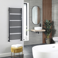 Sèche-serviettes – Noir – 118 cm x 50 cm – Terma Pola