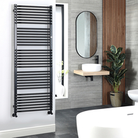 Sèche-serviettes – Noir – 118 cm x 60 cm – Terma Pola